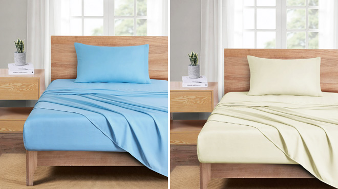 Mainstays Basics Value Microfiber Sheet Set Mainstays Basics Value Microfiber Sheet Set