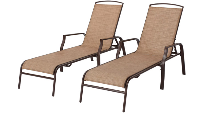 Mainstays Outdoor Chaise Lounge Mainstays Outdoor Chaise Lounge