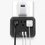Manymax Outlet Extender with USB Charging Ports