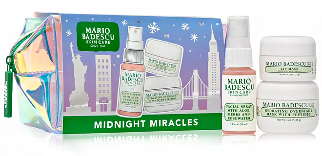 Mario Badescu 4 Piece Midnight Miracles Set Mario Badescu 4 Piece Midnight Miracles Set