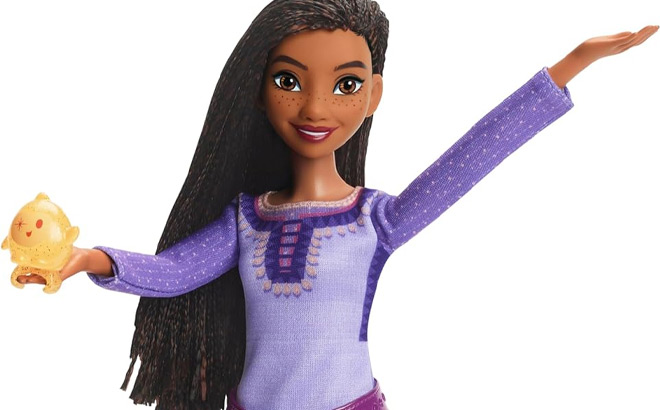 Mattel Disney Wish Singing Asha of Rosas Fashion Doll Star Figure Mattel Disney Wish Singing Asha of Rosas Fashion Doll Star Figure