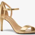 Michael Kors Gold Simone Metallic Sandals