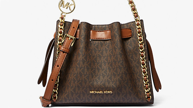 Michael Kors Small Signature Chain Crossbody Bag