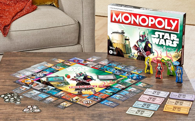 Monopoly Star Wars Boba Fett Edition Board Game