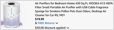 Mooka HEPA Air Purifier Screenshot Mooka HEPA Air Purifier Screenshot