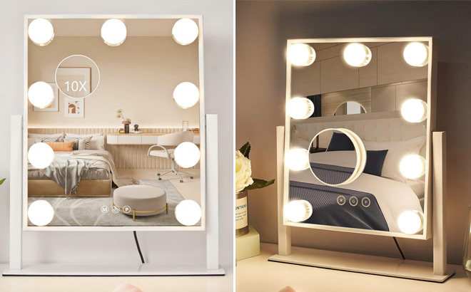 NUSVAN Vanity Mirror with Light NUSVAN Vanity Mirror with Light