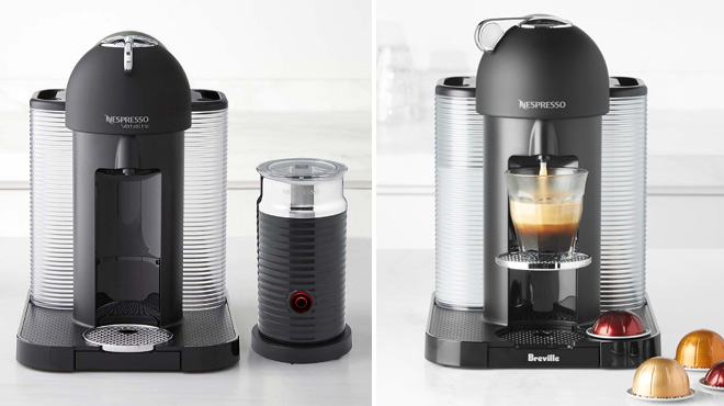 Nespresso Vertuo Coffee and Espresso Machine with Frother by Breville