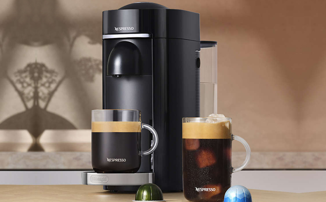 Nespresso VertuoPlus Deluxe Espresso Machine by De'Longhi