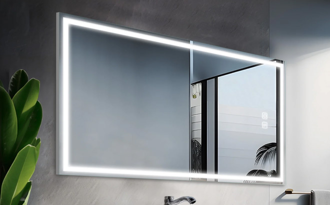 Neutype 47x26 LED Lighted Bathroom Mirror