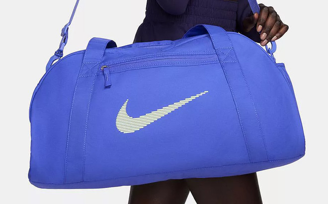 Nike Gym Club Duffel Bag Blue