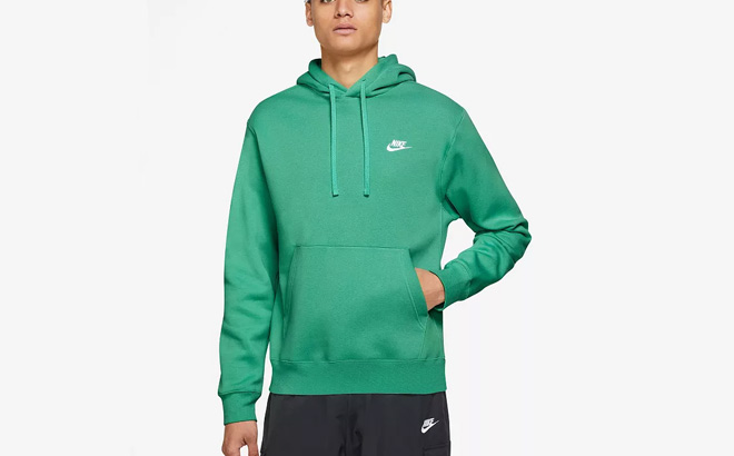 Nike Mens Nike Sportswear Club Fleece Pullover Hoodie