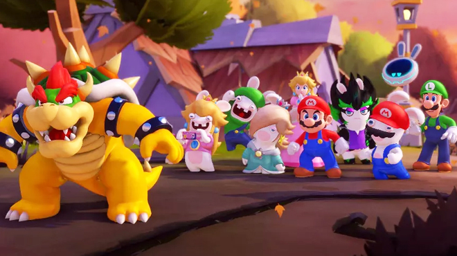 Nintendo Switch Mario Rabbids Sparks of Hope Characters