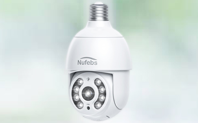 Nufebs Security Camera Light Bulb