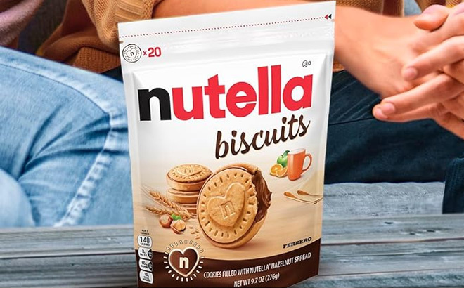 Nutella Biscuits on the Table