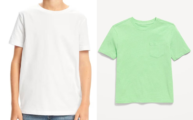 Old Navy Boys Softest Printed Crew Neck T Shirts