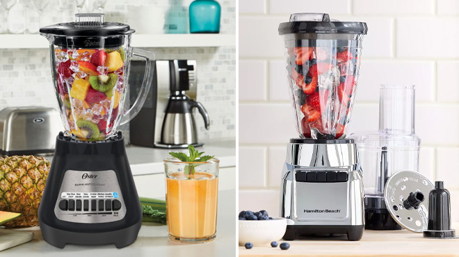 Oster Classic Series 8 Speed Blender and Hamilton Beach MultiBlend Kitchen System
