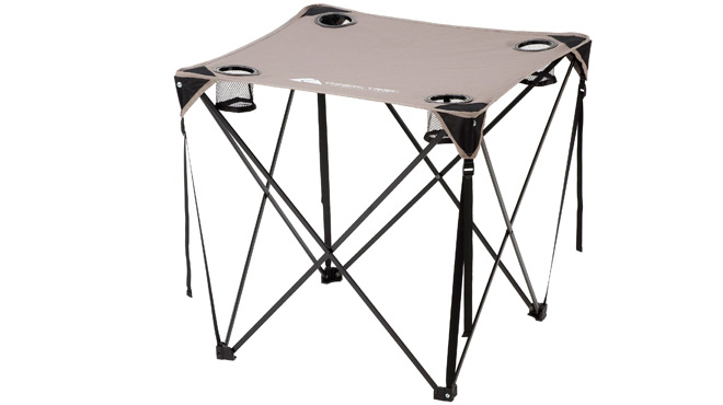 Ozark Trail Quad Folding Camp Table With Cup Holders Copy