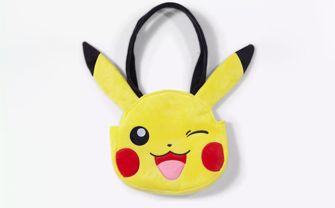 Pokemon Pikachu Plush Tote Bag