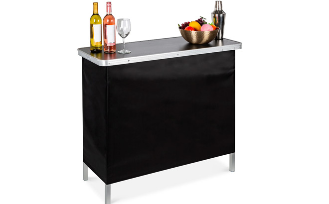 Portable Pop Up Bar Table Portable Pop Up Bar Table