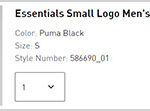 Puma Essentials Small Logo Mens Hoodie Screenshot