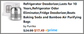 Purriko Refrigerator Deodorizer Checkout Screen