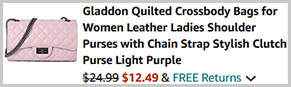 Quilted Womens Crossbody Bags Screenshot