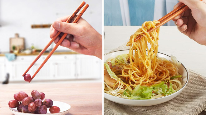 Reusable Chinese Plum Blossom Chopsticks