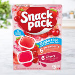 Snack Pack Sugar Free Juicy Gels 12 Count Strawberry Cherry