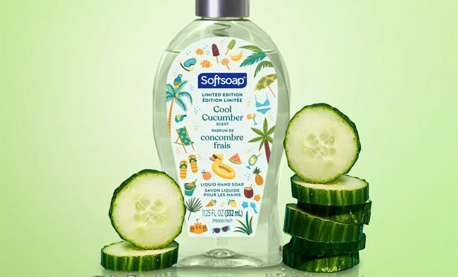 Softsoap Summer Seasonal Hand Soap in the Cool Cucumber Scent