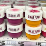 Solar Flare Body Butters on a Shelf at Five Below