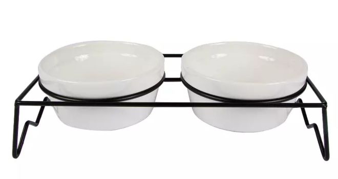 Sonoma Goods For Life Double Diner Pet Bowl Sonoma Goods For Life Double Diner Pet Bowl