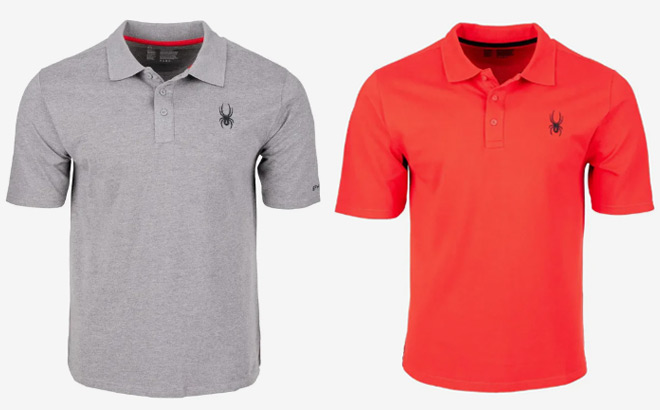Spyder Mens Polo in 2 Colors