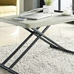 Staples Folding Table in White Color