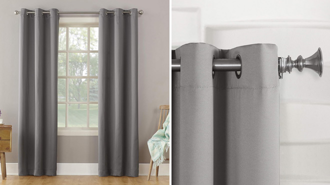 Sun Zero Becca Grommet Curtain Panel Sun Zero Becca Grommet Curtain Panel