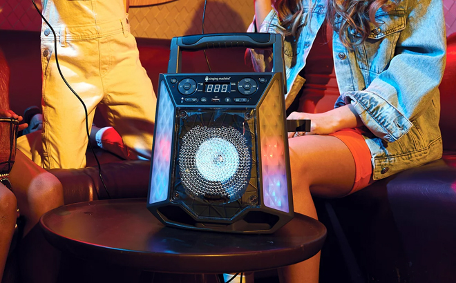 The Singing Machine Karaoke Machine with Voice Assistant