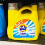 Tide Simply Clean Laundry Detergent on the Shelf
