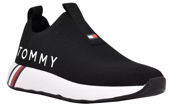 Tommy Hilfiger Womens Aliah Sporty Slip On Sneakers Tommy Hilfiger Womens Aliah Sporty Slip On Sneakers