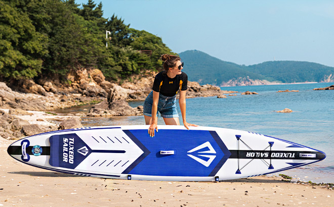 Tuxedo Sailor Inflatable Stand Up Paddle Tuxedo Sailor Inflatable Stand Up Paddle