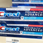 Two Crest Pro Health Toothpaste on CVS Store Shelf
