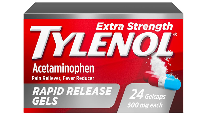 Tylenol Extra Strength Acetaminophen 24 ct