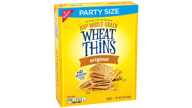Wheat Thins Original Whole Grain Wheat Crackers