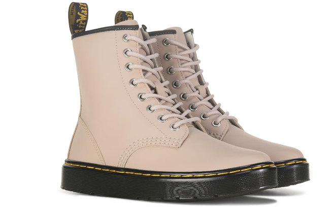 A Pair of Dr Martens Zavala Combat Boots
