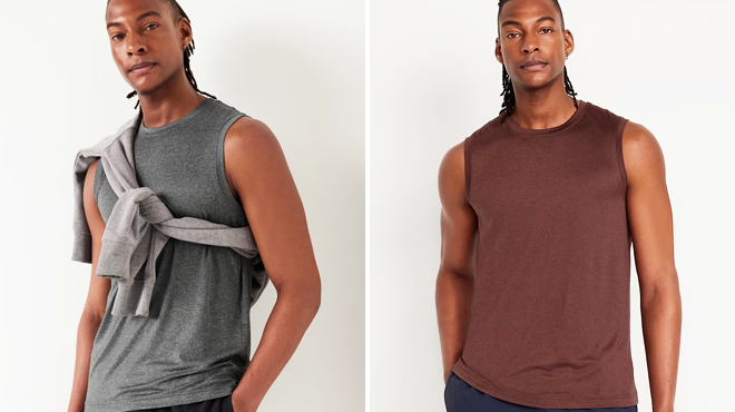 A Person Wearing Cloud 94 Soft Tank Top A Person Wearing Cloud 94 Soft Tank Top