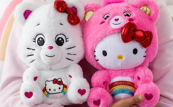 Care Bears Hello Kitty Plush 2 Pack Care Bears Hello Kitty Plush 2 Pack