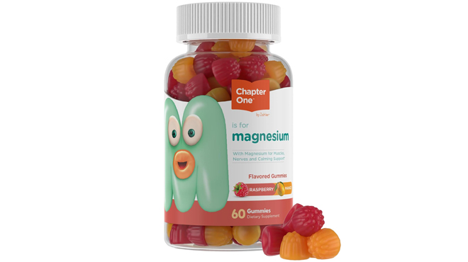 Chapter One Magnesium Gummies in Rasberry and Mango
