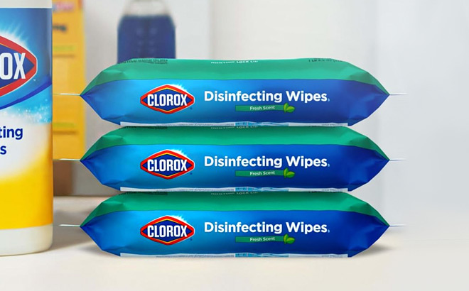 Clorox Disinfecting Wipes 3 Pack Clorox Disinfecting Wipes 3 Pack