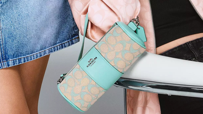 Coach Outlet Barrel Bag In Signature Jacquard Coach Outlet Barrel Bag In Signature Jacquard