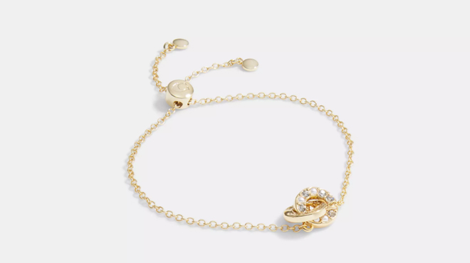 Coach Outlet Pearl Slider Bracelet Coach Outlet Pearl Slider Bracelet