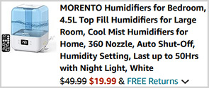 Cool Mist Humidifier Screenshot