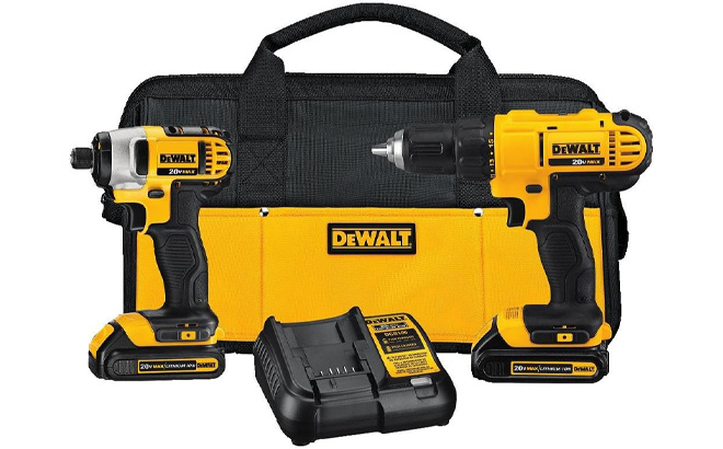 Dewalt 20V Max Cordless Drill and Impact Driver